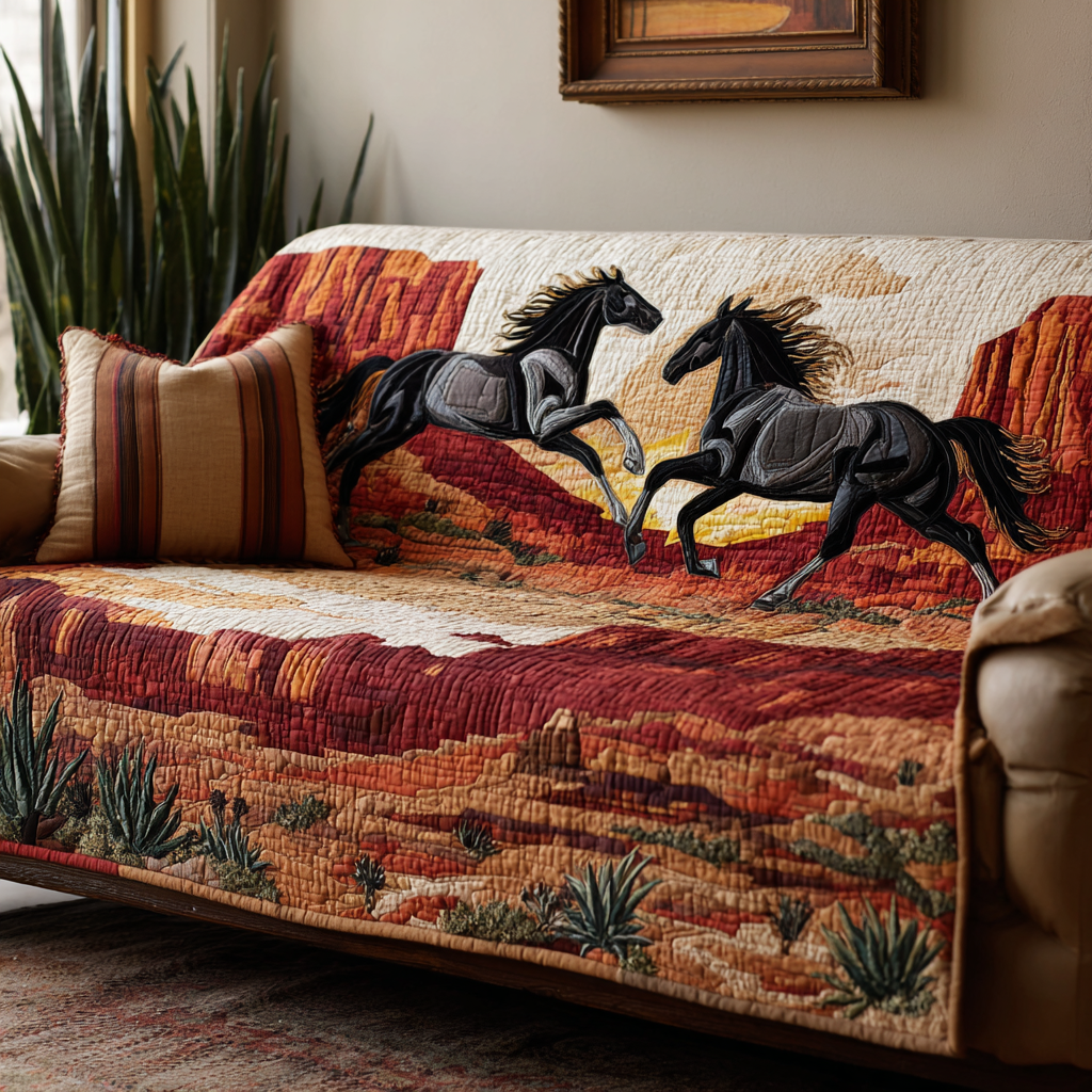 Freedom Bond Quilted Sofa Cover NCU0DK11112