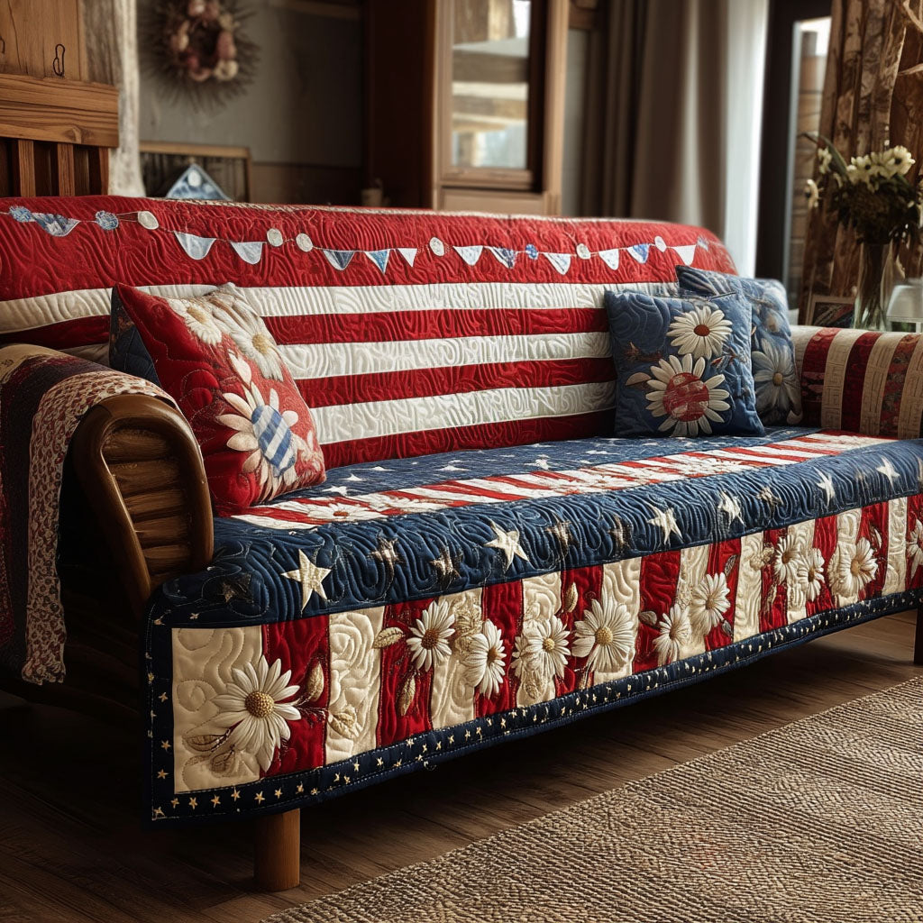 Freedom Daisy Lane Quilted Sofa Cover NCU0PT11324