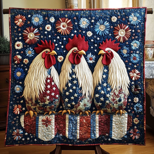 Freedom Feather Quilted Blanket NCU0PT3923
