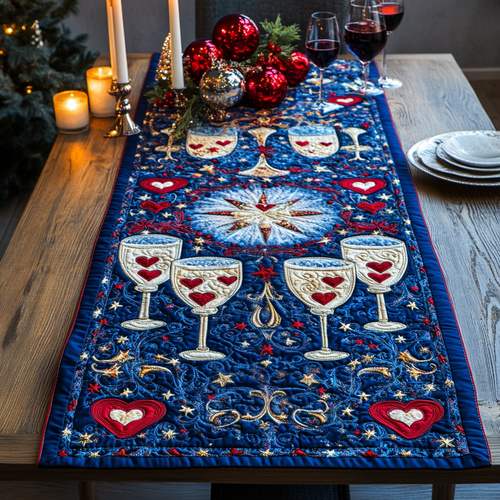 Freedom Fest Quilted Table Runner NCU0VH2617