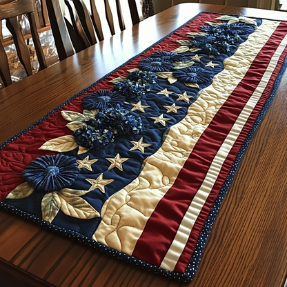 Freedom Flora Quilted Table Runner NCU0DK8502