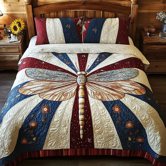Freedom Flyer 3-Piece Quilted Bedding Set NCU0PT3413