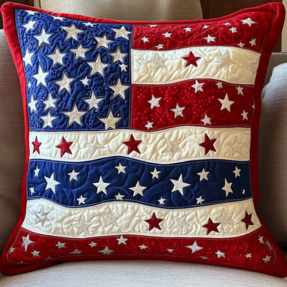 Freedom Ground Quilted Pillow Case NCU0NT7654