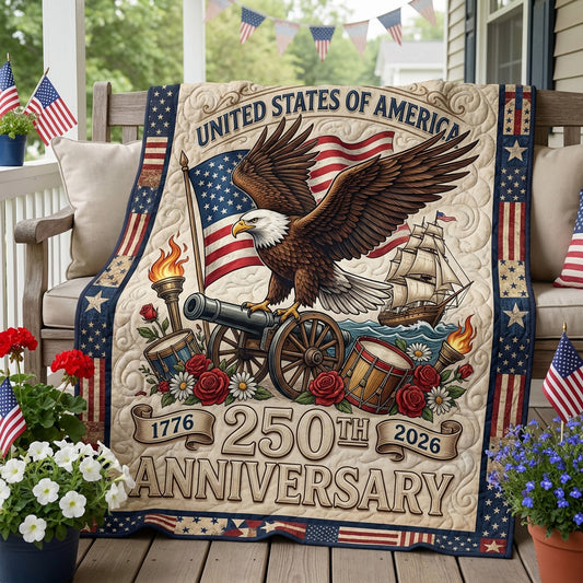 Freedom Honor Quilted Blanket NCU0TV1887