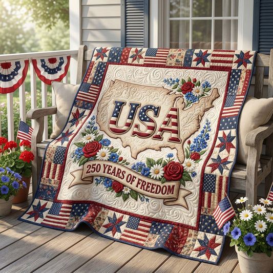 Freedom Legacy Quilted Blanket NCU0TV1876