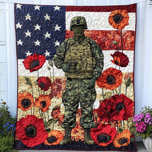 Freedom Line Quilted Blanket NCU0NT7622