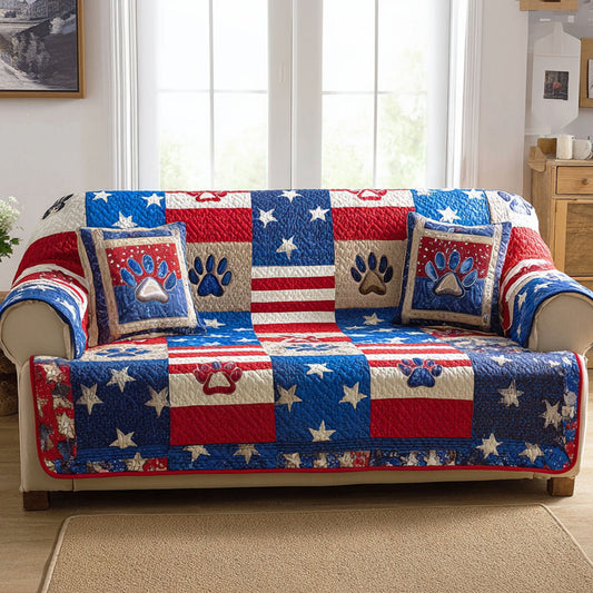 Freedom Paws Quilted Sofa Cover NCU0TD2330