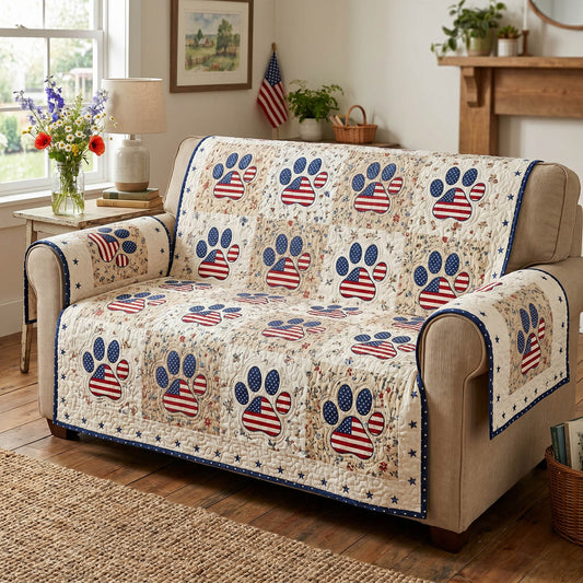 Freedom Paws Quilted Sofa Cover NCU0TD2790