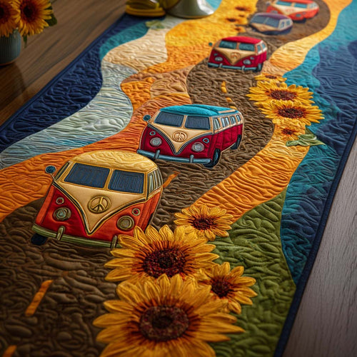 Freedom Ride Quilted Table Runner NCU0NT10628