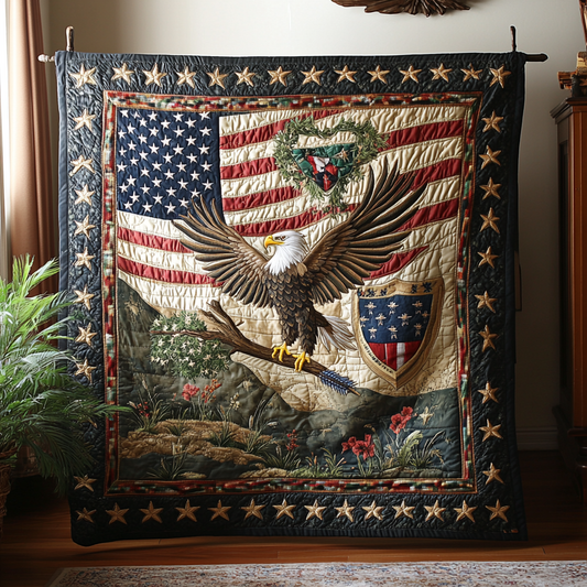 Freedom Soars Quilted Blanket NCU0DK8553