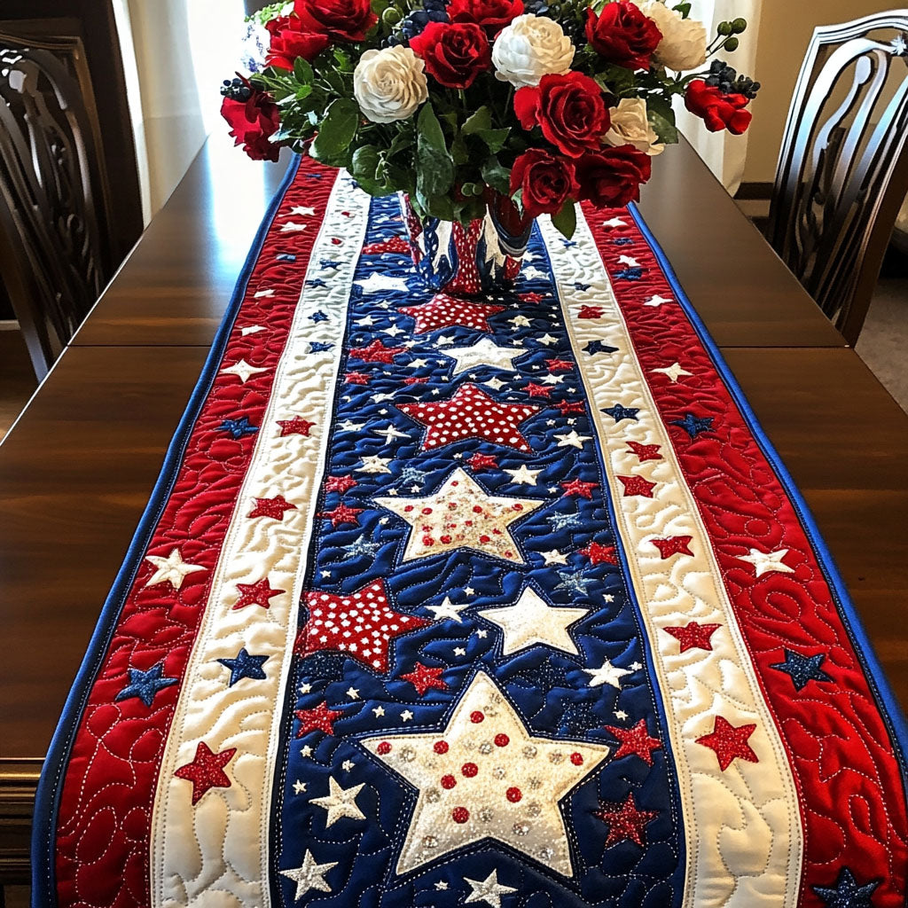 Freedom Threads Quilted Table Runner NCU0NT7419