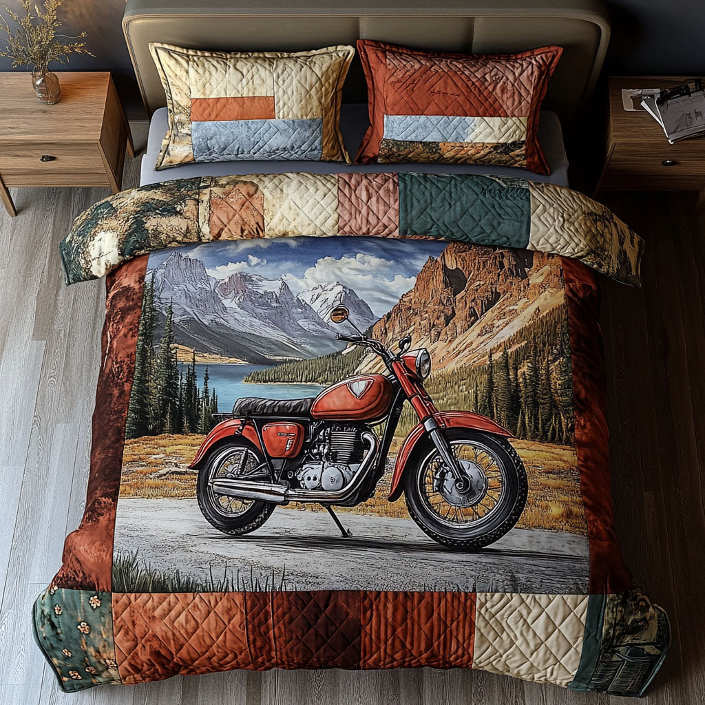 Freedom Unleashed 3-Piece Quilted Bedding Set NCU0PT5701