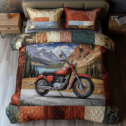 Freedom Unleashed 3-Piece Quilted Bedding Set NCU0PT5701