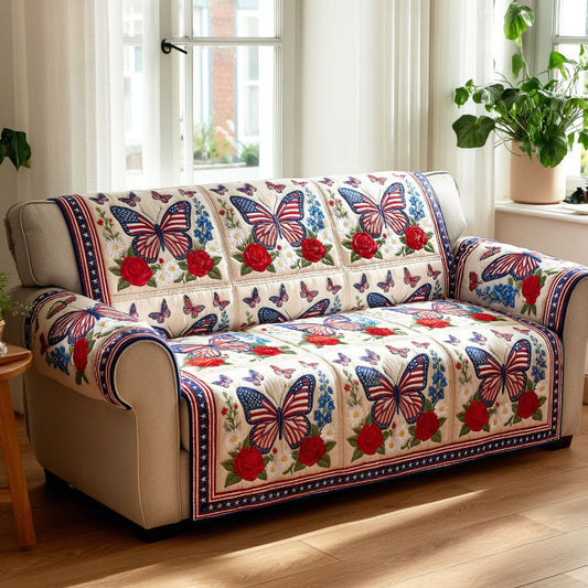 Freedom Vibes Quilted Sofa Cover NCU0TD2259