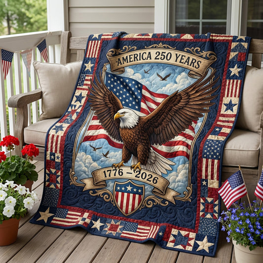 Freedom Wings Quilted Blanket NCU0TV1883