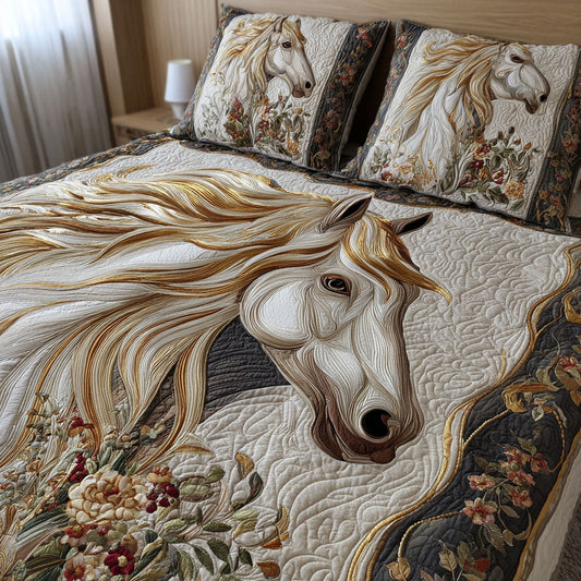 Freedom in Motion 3-Piece Quilted Bedding Set NCU0NT12066