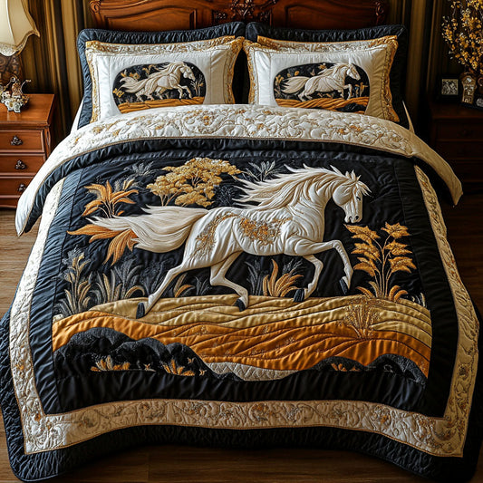 Freedom in Motion 3-Piece Quilted Bedding Set NCU0PT3908