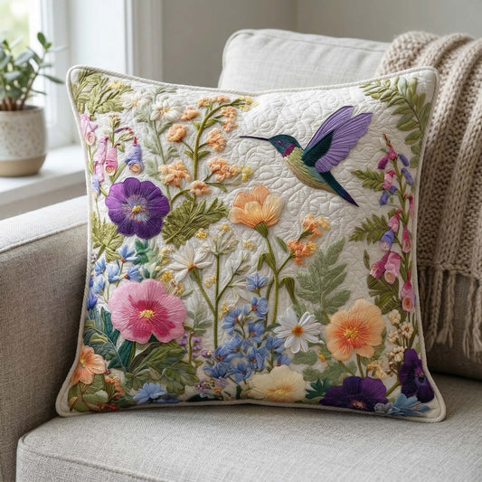 Fresh Spring Quilted Pillow Case NCU0NT12222