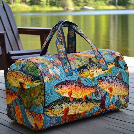 Fresh Catch Quilted Duffle Bag NCU0PT9009