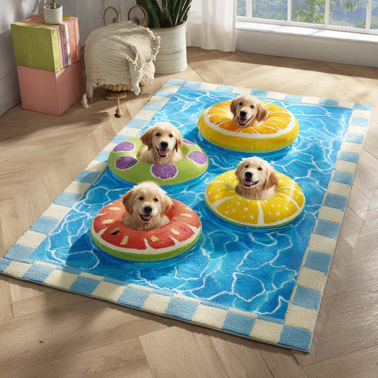 Fresh Golden Retriever Area Rug NCU0HH1928