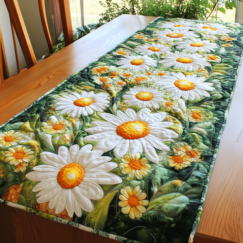 Fresh Petals Quilted Table Runner NCU0DK6023