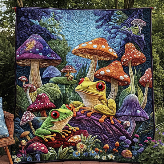 Frogverse Mirage Quilted Blanket NCU0PT4083