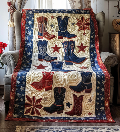 Frontier Festivity Quilted Blanket NCU0DV025