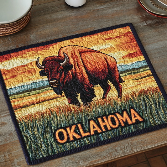 Frontier Dreams Quilted Place Mat NCU0VH4707