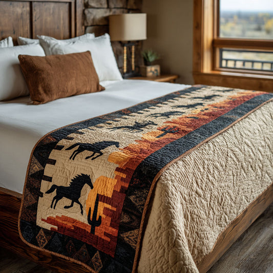 Frontier Magic Quilted Bed Runner NCU0PT8638