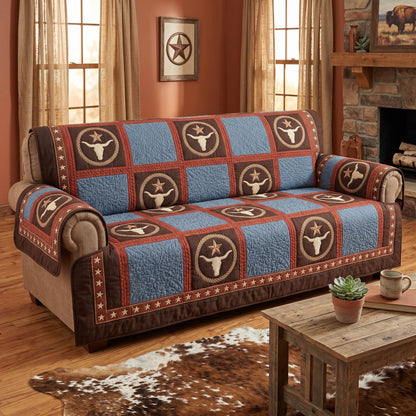 Frontier Soul Quilted Sofa Cover NCU0TD2743