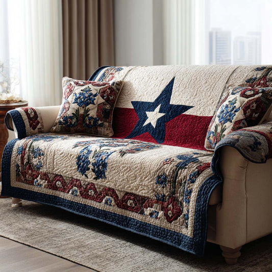 Frontier Star Quilted Sofa Cover NCU0XD2260
