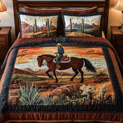 Frontier Vibes Quilted Bedding Set NCU0DK6848