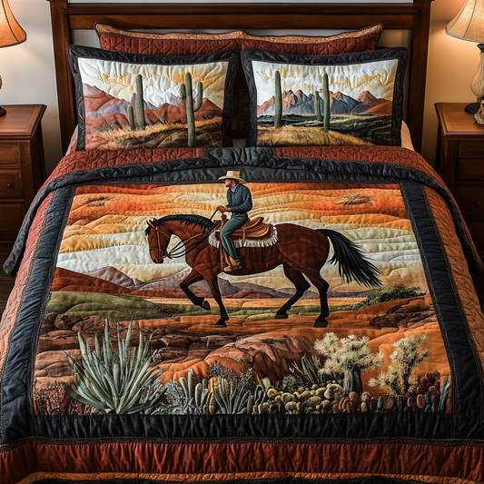 Frontier Vibes Quilted Bedding Set NCU0DK6848