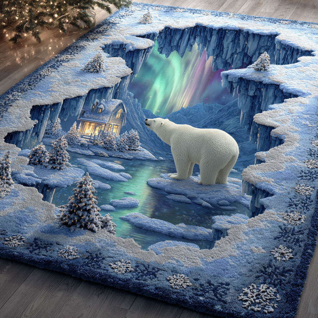 Frost Bear Area Rug NCU0TD1917