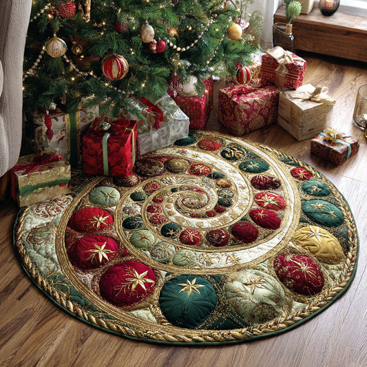 Frost Bell Quilted Round Mat NCU0TD337