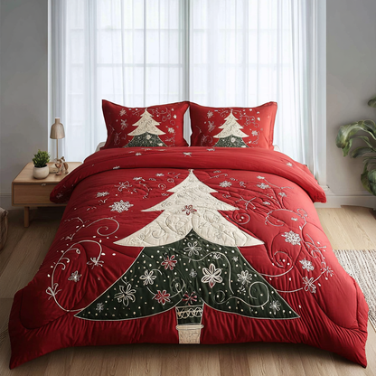 Frost Garden 3-Piece Quilted Bedding Set NCU0DK11303