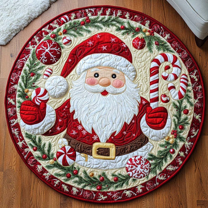 Frost Night Quilted Round Mat NCU0NT9739
