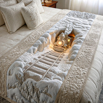 Frost Rail Dream Quilted Bed Runner NCU0TD1246