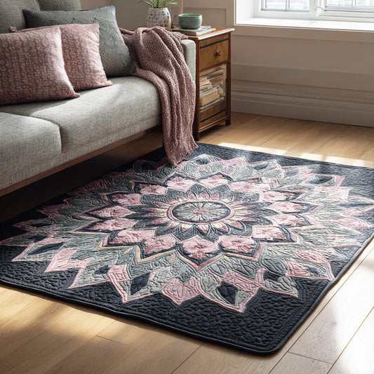 Frost Rosette Area Rug NCU0VL3284