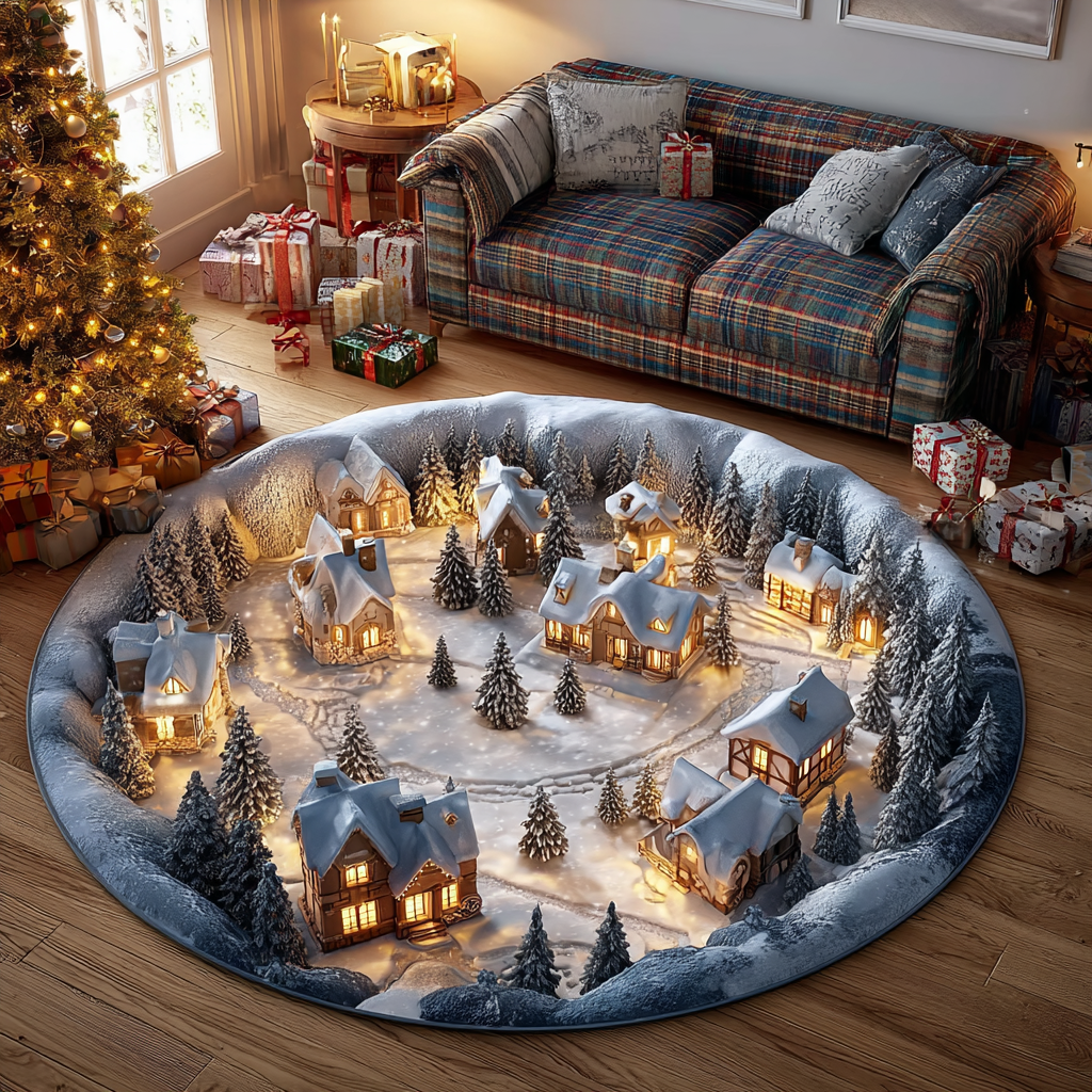 Frost Valley Round Carpet NCU0DK10986