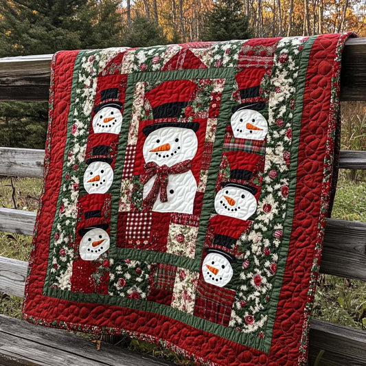 Frostbite Chic Quilted Blanket NCU0XD311