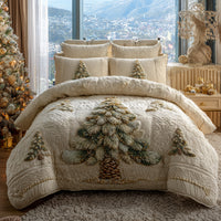 Frosted Haven 3-Piece Quilted Bedding Set NCU0DV8328