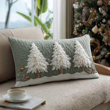 Frosted Pines Quilted Bedding Pillow Case NCU0DV7563