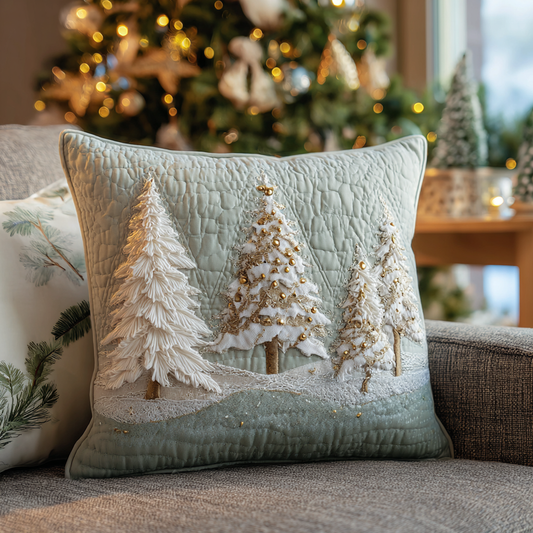 Frosted Pines Quilted Pillow Case NCU0DV7563