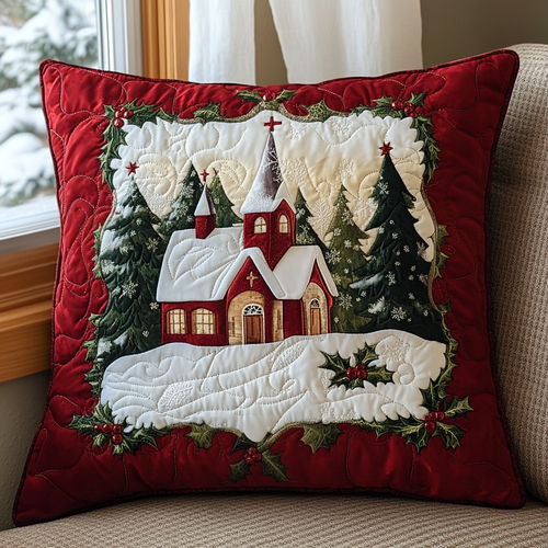 Frosted Blessings Quilted Pillow Case NCU0VH713