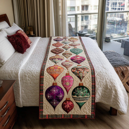 Frosted Charm Quilted Bed Runner NCU0DV7536