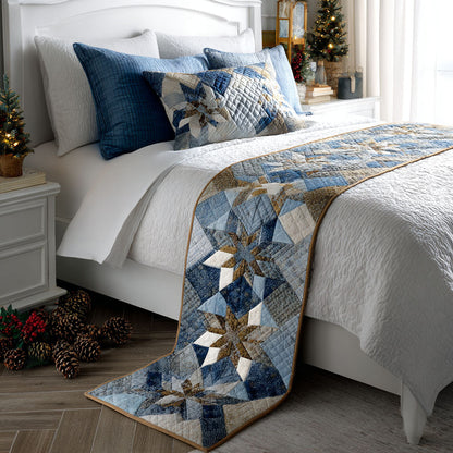 Frosted Petals Quilted Bed Runner NCU0PT10648