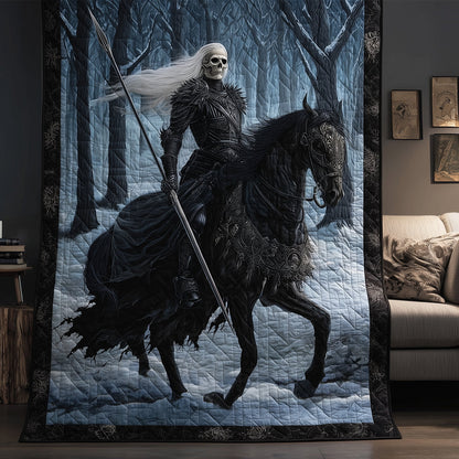 Frosted Skull King Quilted Blanket NCU0TH3583