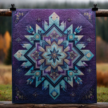 Frosted Starburst Quilted Blanket NCU0DV6312