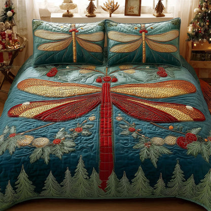 Frosted Wings 3-Piece Quilted Bedding Set NCU0PT10660